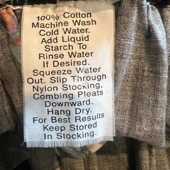 Vintage Native American kachina doll print tiered skirt small - Picture 5 of 7